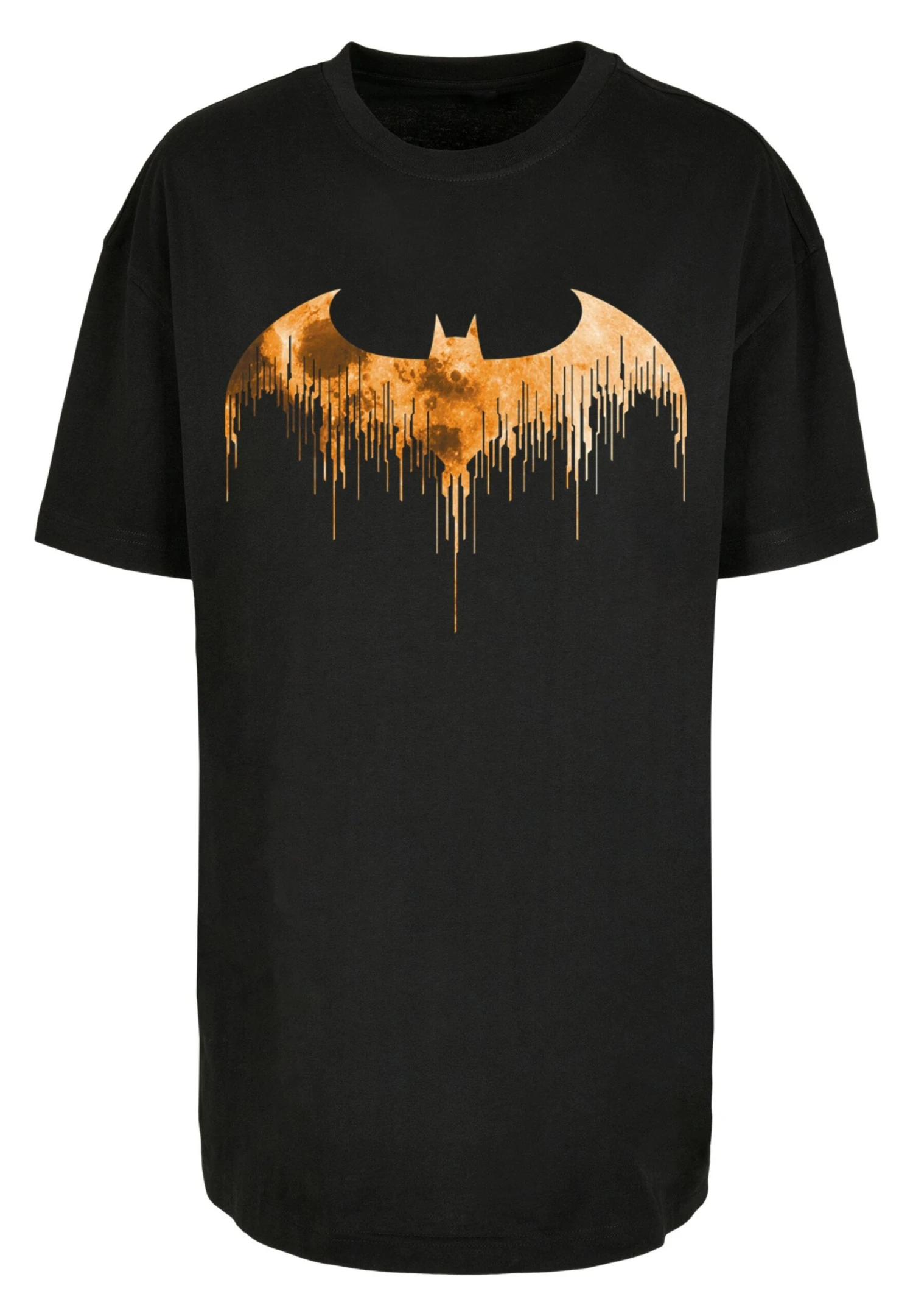 F4NT4STIC Batman Superheld Comic Arkham Knight Halloween Moon Logo - T-Shirt Print - Black 8 F4NT4STIC Batman Superheld Comic Arkham Knight Halloween Moon Logo - T-Shirt Print - Black - Afbeelding 6