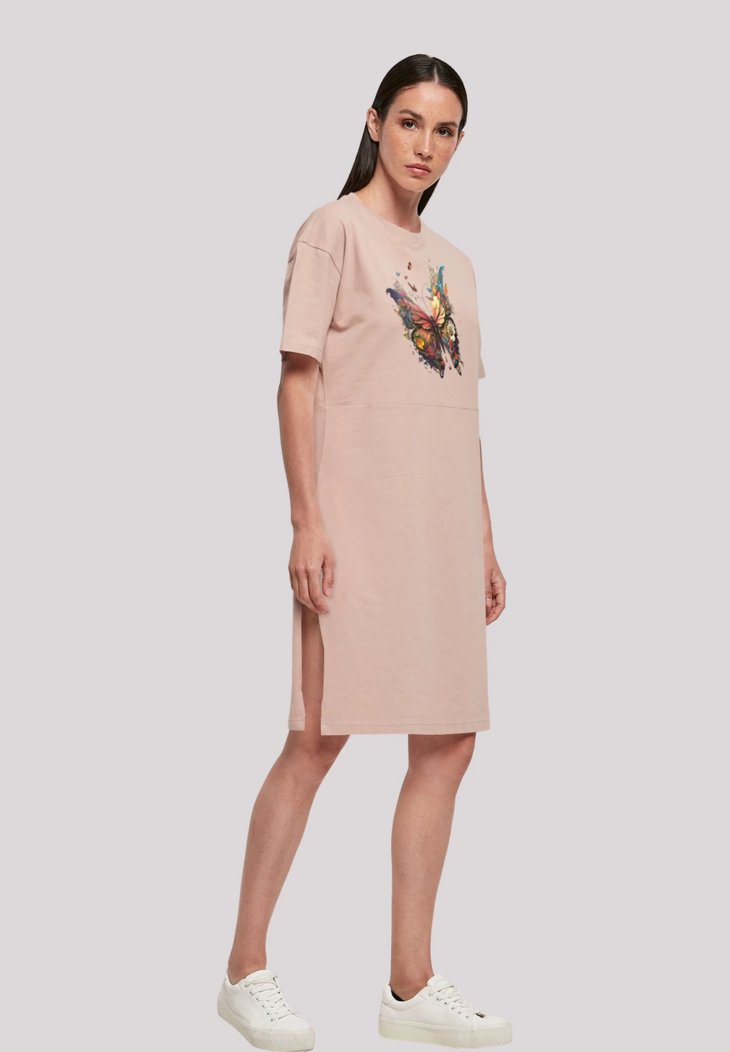 F4NT4STIC Schmetterling - Jerseyjurk - Duskrose 4 F4NT4STIC Schmetterling - Jerseyjurk - Duskrose - Afbeelding 2