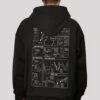 F4NT4STIC Looney Tunes Bugs Bunny Construction - Hoodie - Black -F4Nt4Stic 29ccd4a8ea3441ac80a54e2327b13773
