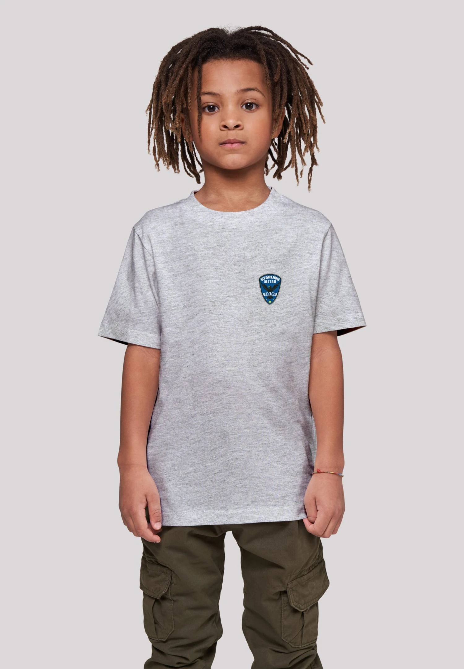 F4NT4STIC Dc Comics Arrow StarlingBadge - T-Shirt Print - Heather Grey 4 F4NT4STIC Dc Comics Arrow StarlingBadge - T-Shirt Print - Heather Grey - Afbeelding 2