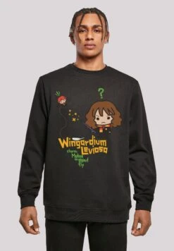 F4NT4STIC Harry Potter Hermione Granger Wingardium Leviosa Junior - Sweater - Black
