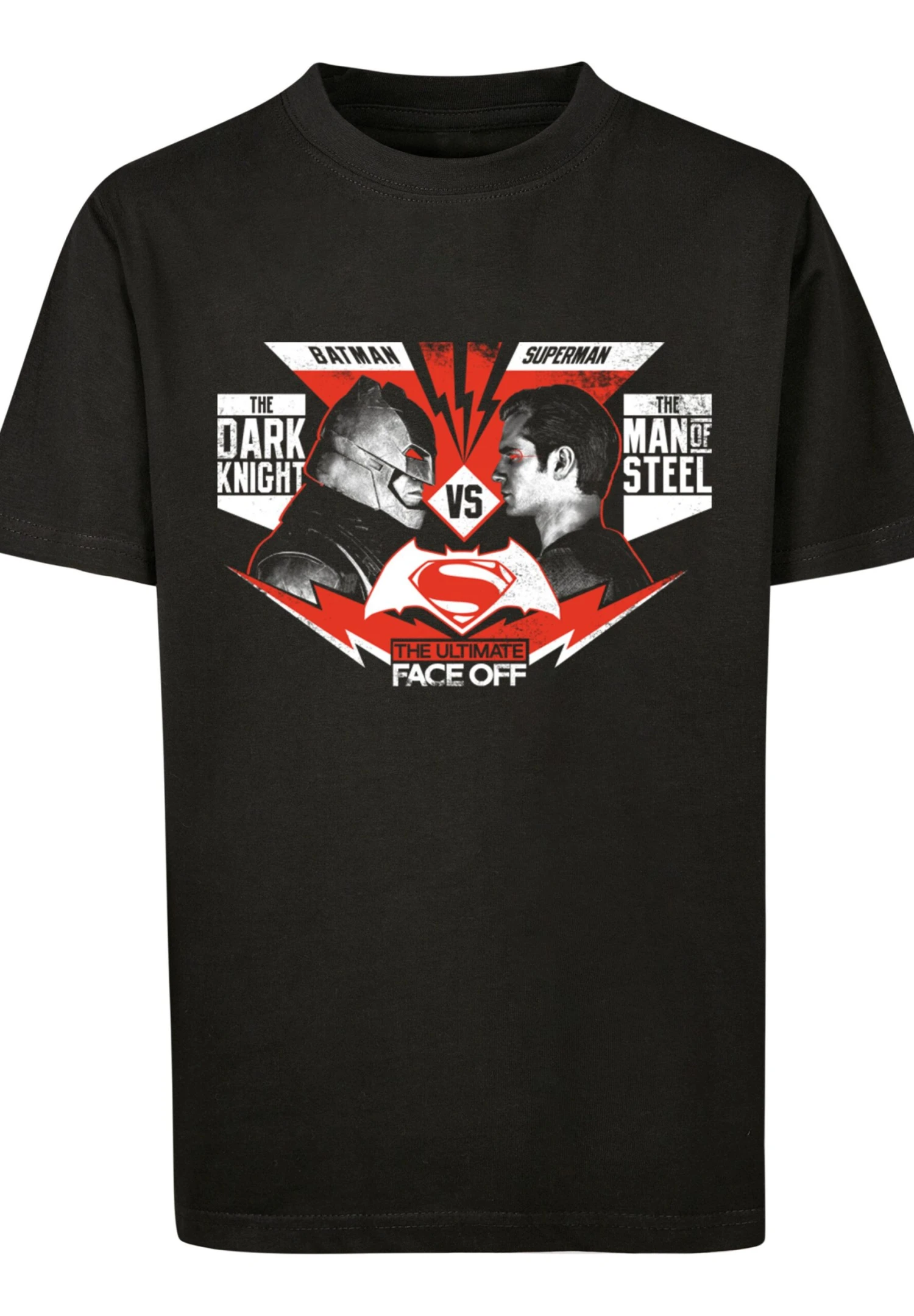 F4NT4STIC Dc Comis Batman V Superman Face Off - T-Shirt Print - Black 8 F4NT4STIC Dc Comis Batman V Superman Face Off - T-Shirt Print - Black - Afbeelding 6