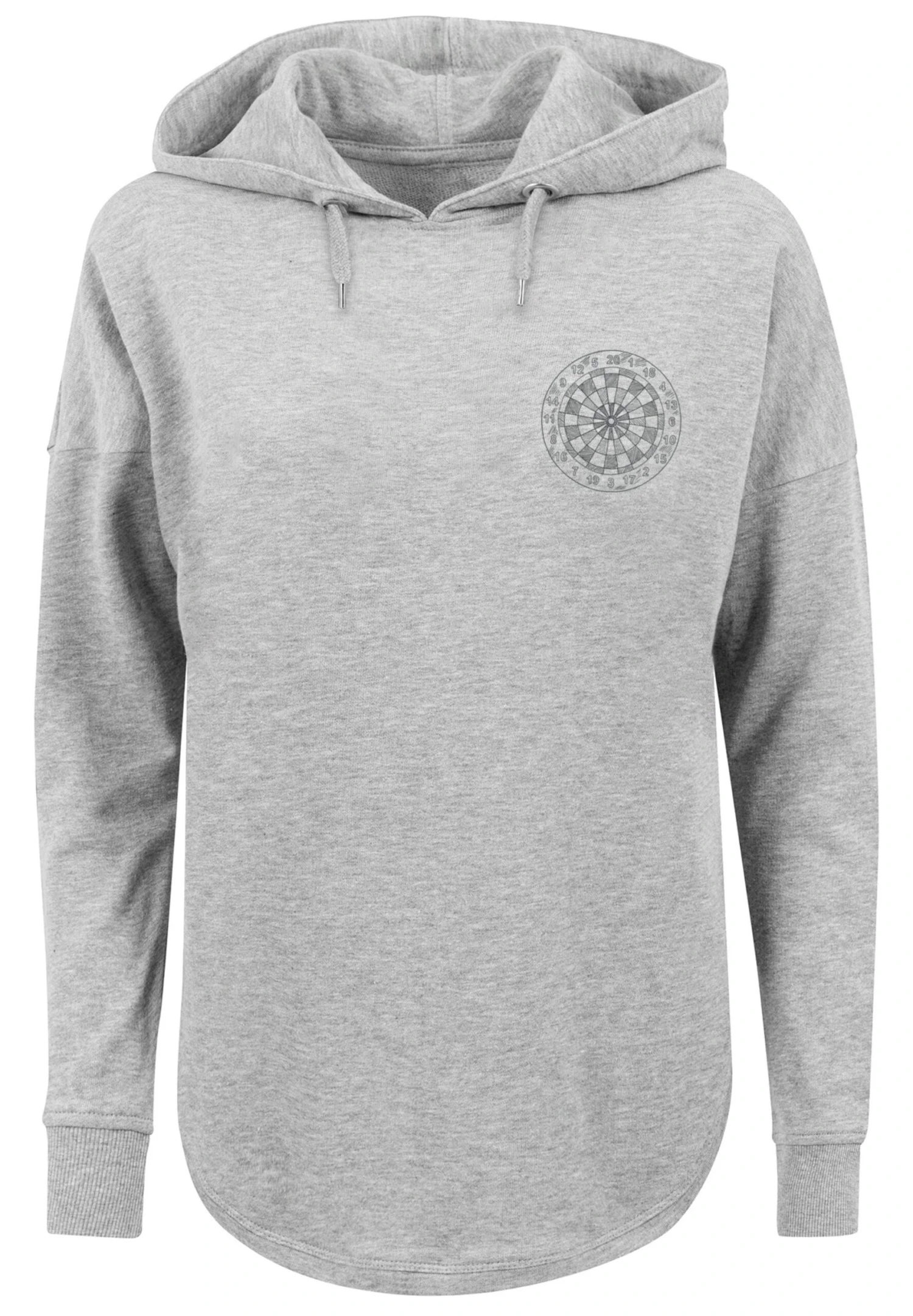 F4NT4STIC Dartscheibe - Hoodie - Grey 8 F4NT4STIC Dartscheibe - Hoodie - Grey - Afbeelding 6
