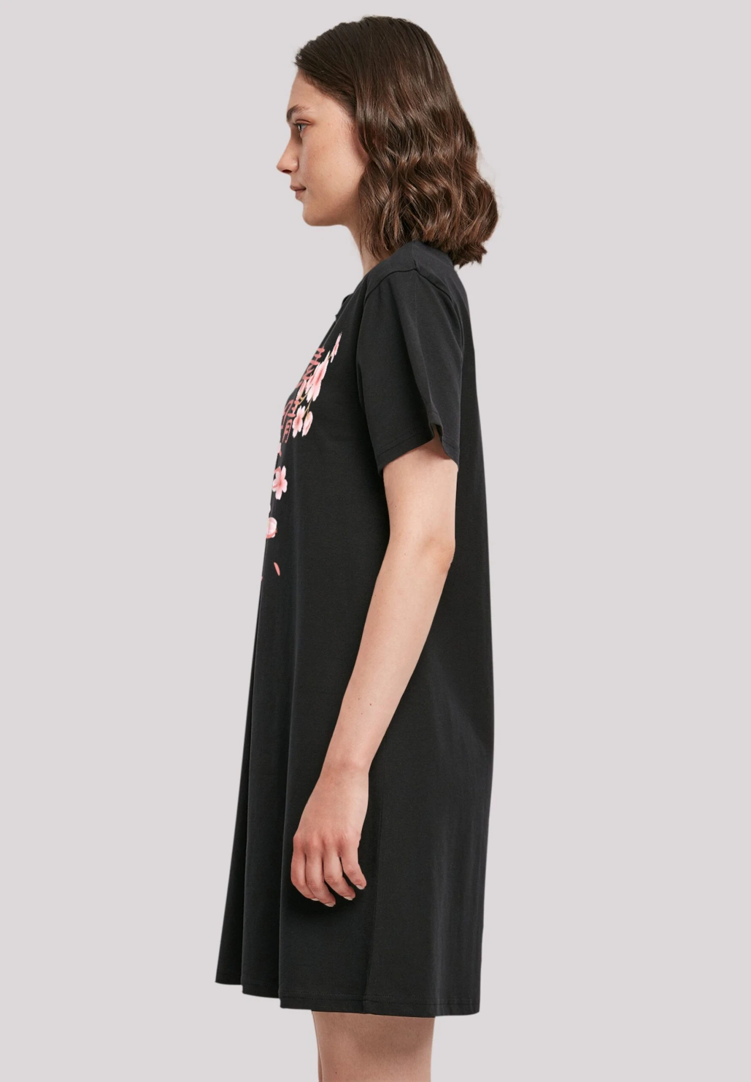 F4NT4STIC Kirschblüten Asien - Jurk - Schwarz 7 F4NT4STIC Kirschblüten Asien - Jurk - Schwarz - Afbeelding 5