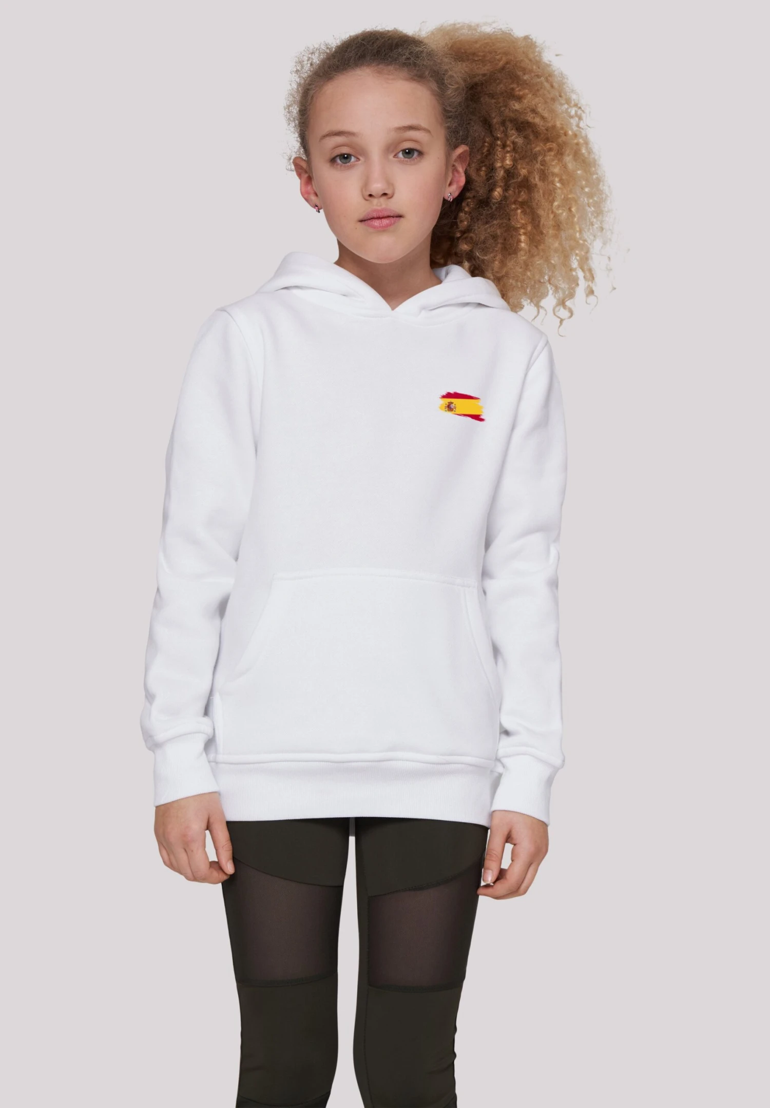 F4NT4STIC Spain Flagge - Hoodie - Weiß 4 F4NT4STIC Spain Flagge - Hoodie - Weiß - Afbeelding 2