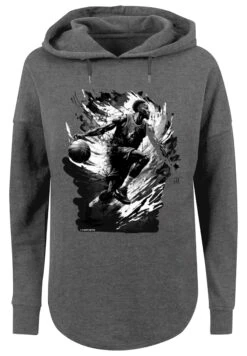 F4NT4STIC Basketball Splash Sport Oversize Hoodie - Hoodie - Charcoal -F4Nt4Stic 2e2f69f09f7c4b22b33ba203dd3c441f