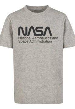 F4NT4STIC Nasa Logo One Tone - T-Shirt Print - Heather Grey -F4Nt4Stic 2eb292fdc2bc4774ab81cddbf56679e8