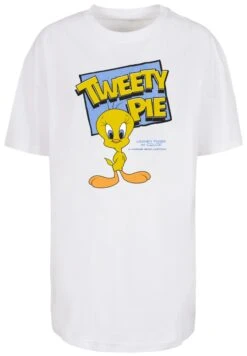 F4NT4STIC Looney Tunes Trickfilm Serie Cartoon Classic Tweety Pie - T-Shirt Print - White -F4Nt4Stic 30d9e1618fdf485f9edc6f6adb924704