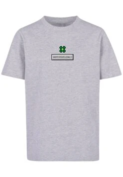 F4NT4STIC Silvester Happy New Year Pixel Kleeblatt - T-Shirt Print - Heather Grey 14 F4NT4STIC Silvester Happy New Year Pixel Kleeblatt - T-Shirt Print - Heather Grey -F4Nt4Stic 313056a7809b4ff6bdc03345786c89c9