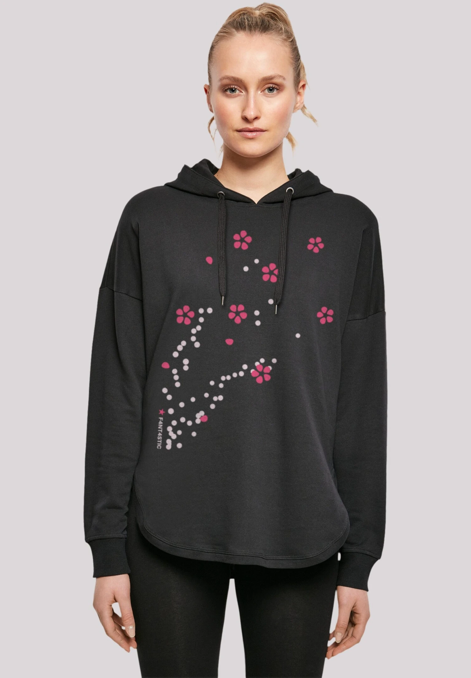F4NT4STIC Blumen Ranke - Hoodie - Schwarz 3 F4NT4STIC Blumen Ranke - Hoodie - Schwarz