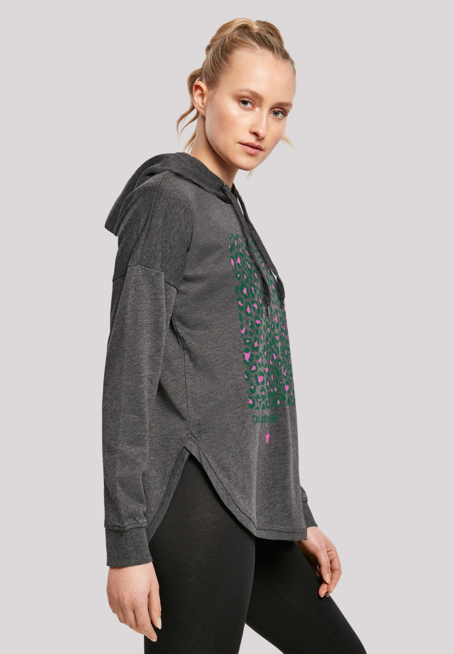 F4NT4STIC Leo- Hoodie - Charcoal 6 F4NT4STIC Leo- Hoodie - Charcoal - Afbeelding 4