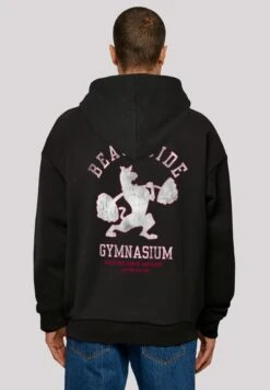 F4NT4STIC Scooby Doo Beachside Gymnasium Gym Workout - Hoodie - Black