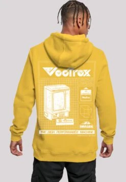 F4NT4STIC Retro Gaming Konsole Pc Videosp - Hoodie - Taxi Yellow
