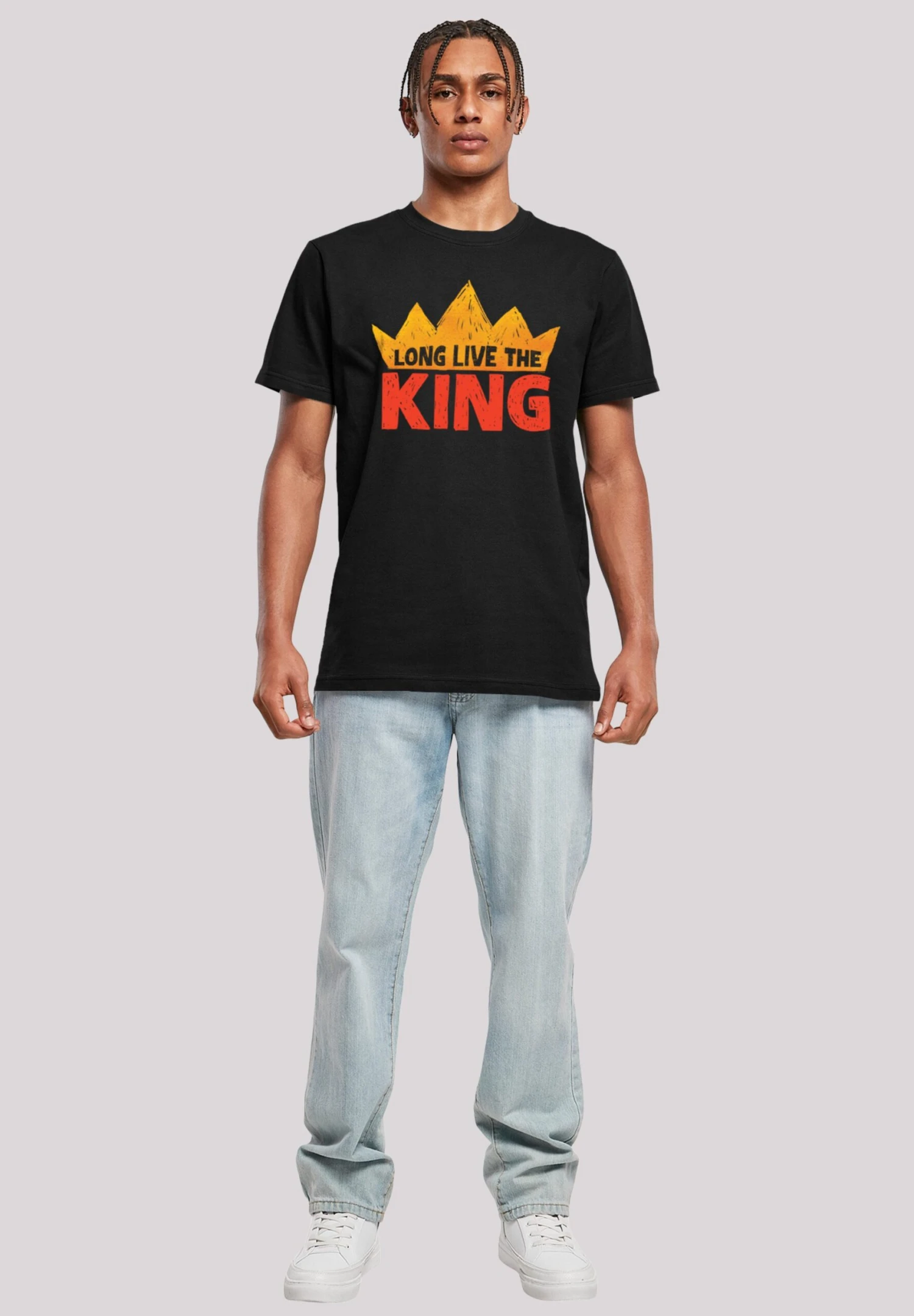 F4NT4STIC Disney König Der Löwen Movie Long Live The King - T-Shirt Print - Black 4 F4NT4STIC Disney König Der Löwen Movie Long Live The King - T-Shirt Print - Black - Afbeelding 2