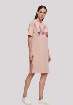 F4NT4STIC Muster Bunt Abstrakt- Jerseyjurk - Duskrose -F4Nt4Stic 351885fbd3584db487c8dfe32cdd8bf1