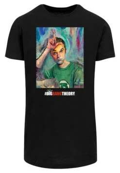 F4NT4STIC Big Bang Theory Sheldon Loser Painting - T-Shirt Print - Black -F4Nt4Stic 352ae936156844b596e621b6590b3c1f