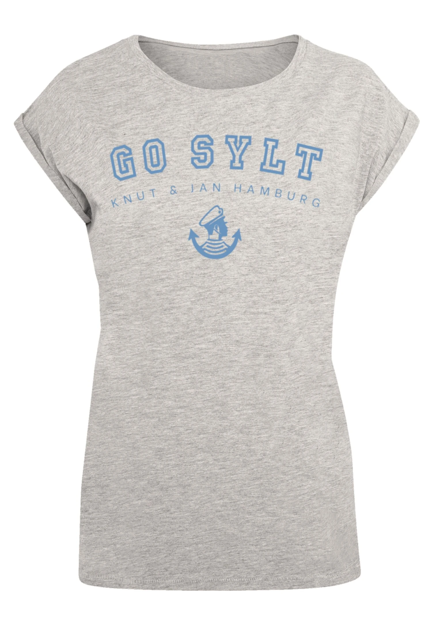 F4NT4STIC Go Sylt - T-Shirt Print - Heather Grey 3 F4NT4STIC Go Sylt - T-Shirt Print - Heather Grey