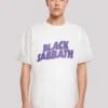 F4NT4STIC Black Sabbath Heavy Metal Band Wavy- T-Shirt Print - White 2 F4NT4STIC Black Sabbath Heavy Metal Band Wavy- T-Shirt Print - White -F4Nt4Stic 39e43db1986b4a86879672fc6e766139
