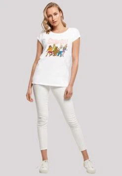 F4NT4STIC Scooby Doo Classic Group - T-Shirt Print - White -F4Nt4Stic 3aa1dab57cab4d33936ec7af7748b3a1