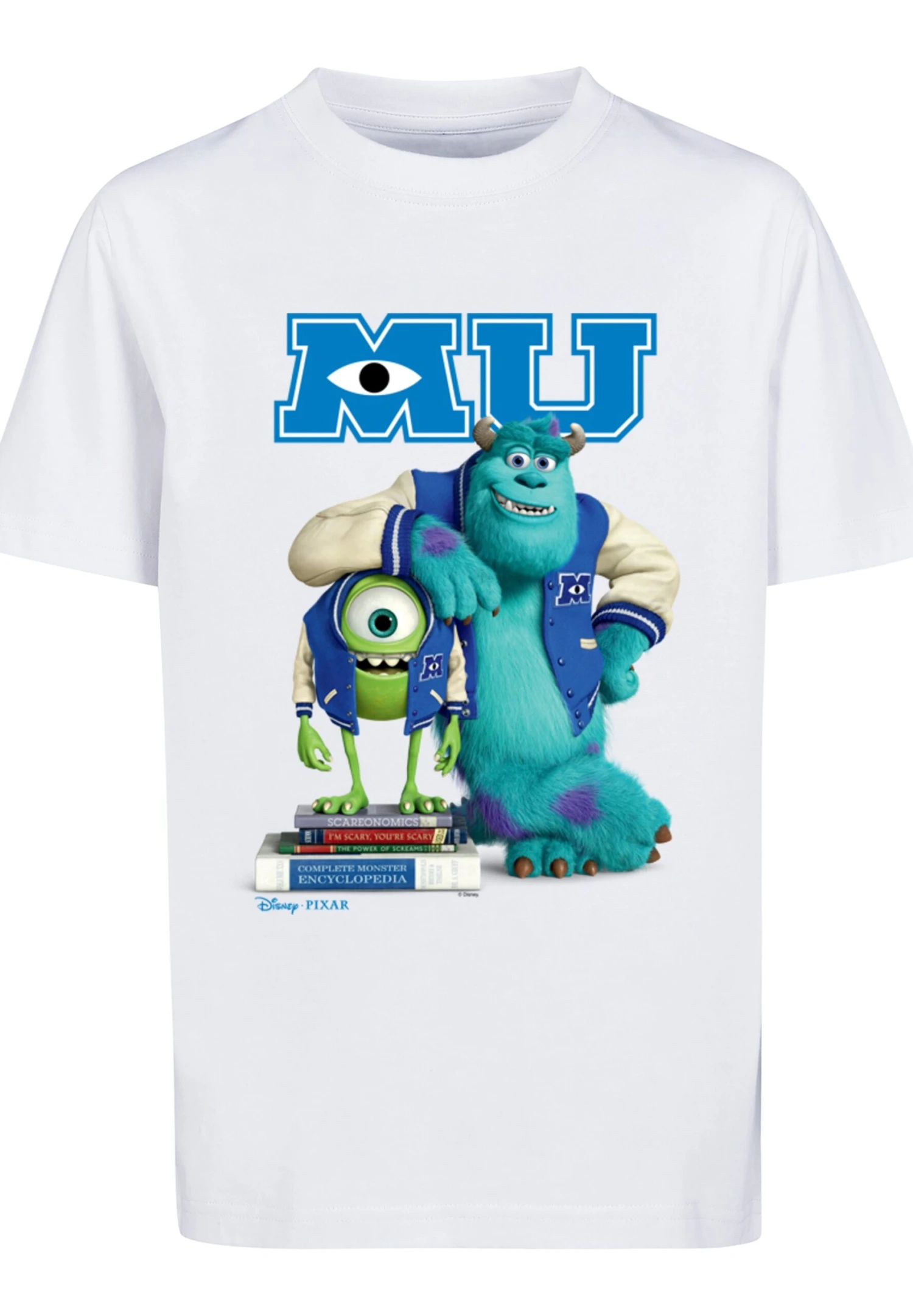 F4NT4STIC Disney Die Monster Uni Poster - T-Shirt Print - White 8 F4NT4STIC Disney Die Monster Uni Poster - T-Shirt Print - White - Afbeelding 6