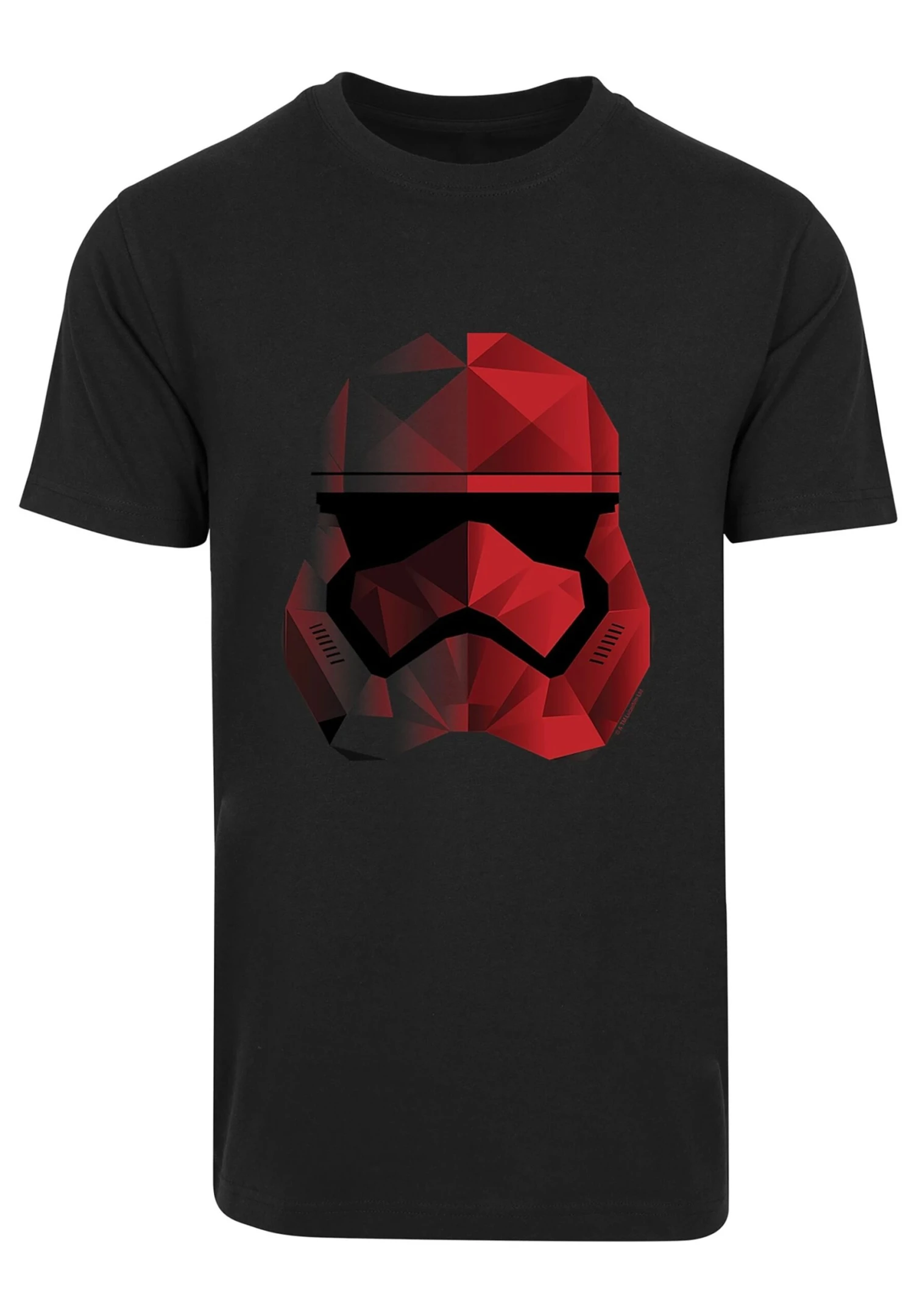 F4NT4STIC Star Wars The Last Jedi Cubist Stromtrooper Helm- T-Shirt Print - Black 4 F4NT4STIC Star Wars The Last Jedi Cubist Stromtrooper Helm- T-Shirt Print - Black - Afbeelding 2