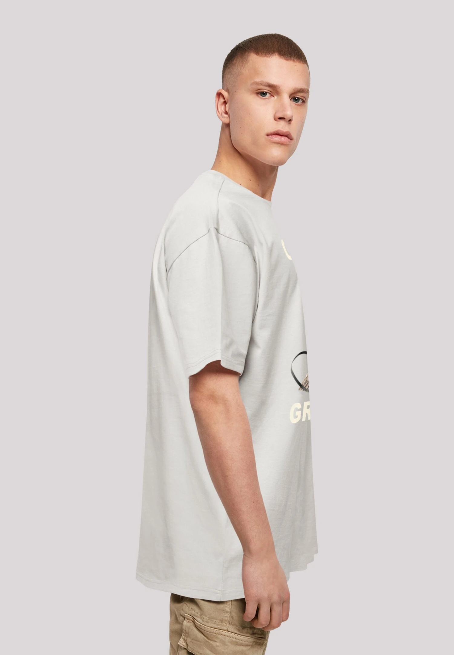 F4NT4STIC Get Your Groot - T-Shirt Print - Lightasphalt 6 F4NT4STIC Get Your Groot - T-Shirt Print - Lightasphalt - Afbeelding 4