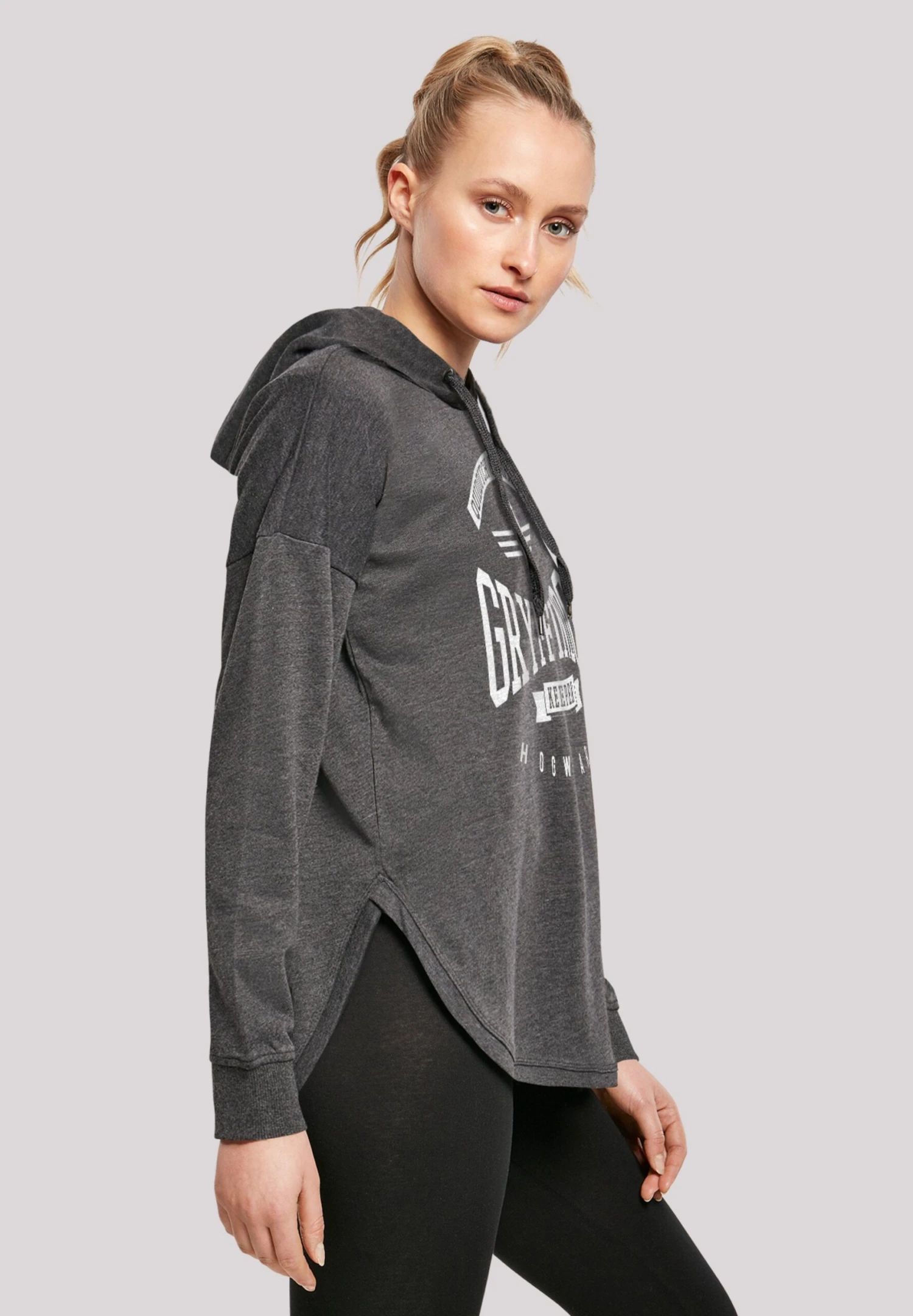 F4NT4STIC Harry Potter Gryffindor Keeper - Hoodie - Charcoal 6 F4NT4STIC Harry Potter Gryffindor Keeper - Hoodie - Charcoal - Afbeelding 4