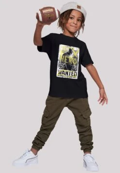 F4NT4STIC Dc Comics Batman Vs Superman Wanted Poster - T-Shirt Print - Black