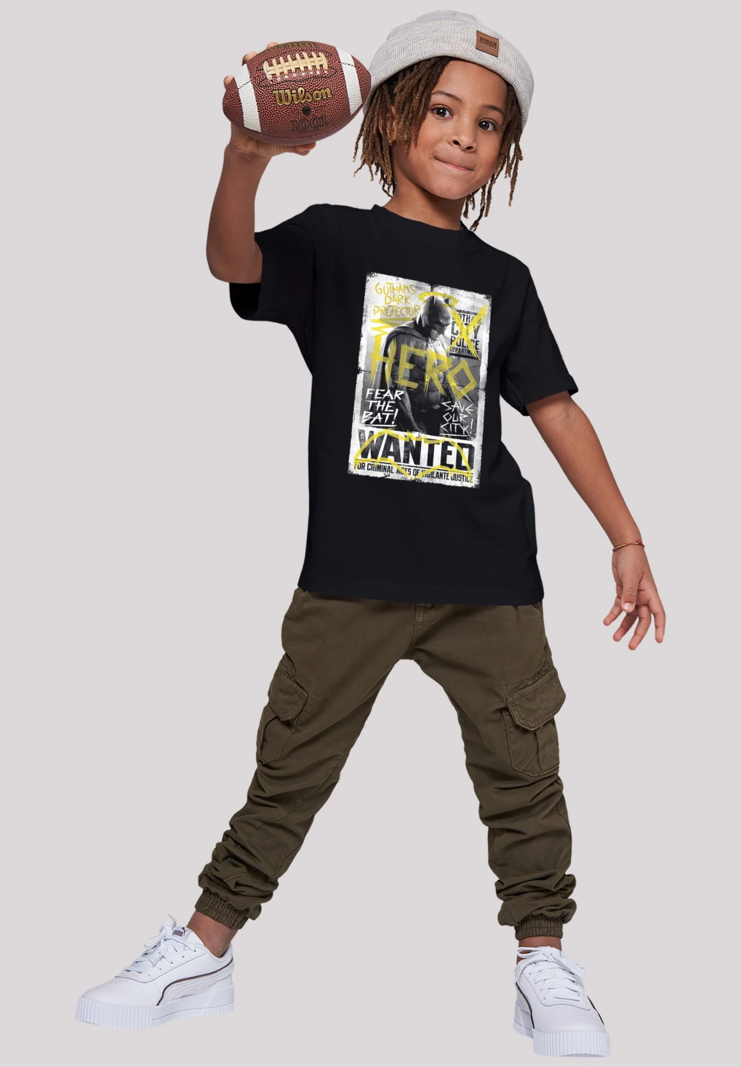 F4NT4STIC Dc Comics Batman Vs Superman Wanted Poster - T-Shirt Print - Black 3 F4NT4STIC Dc Comics Batman Vs Superman Wanted Poster - T-Shirt Print - Black