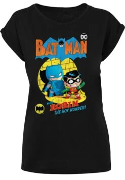 F4NT4STIC Super Friends Batman - T-Shirt Print - Black -F4Nt4Stic 3d8b80af0f314ae4b44bf43a12020739