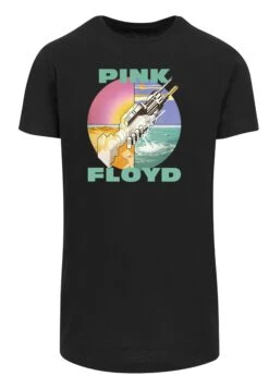 F4NT4STIC Long Cut Floyd Wish You Were Here Rockband - T-Shirt Print - Black -F4Nt4Stic 3e09fd4a1d91402dbcc5afacb7eeaae0
