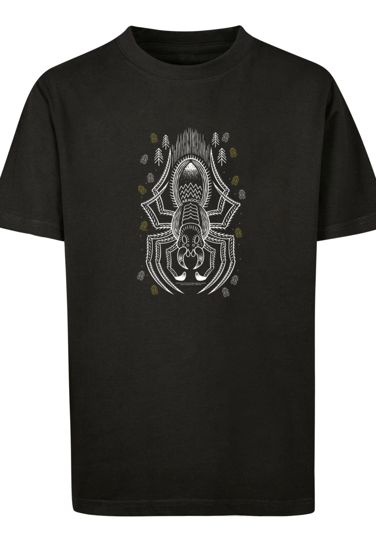 F4NT4STIC Harry Potter Aragog Line Art - T-Shirt Print - Black 8 F4NT4STIC Harry Potter Aragog Line Art - T-Shirt Print - Black - Afbeelding 6