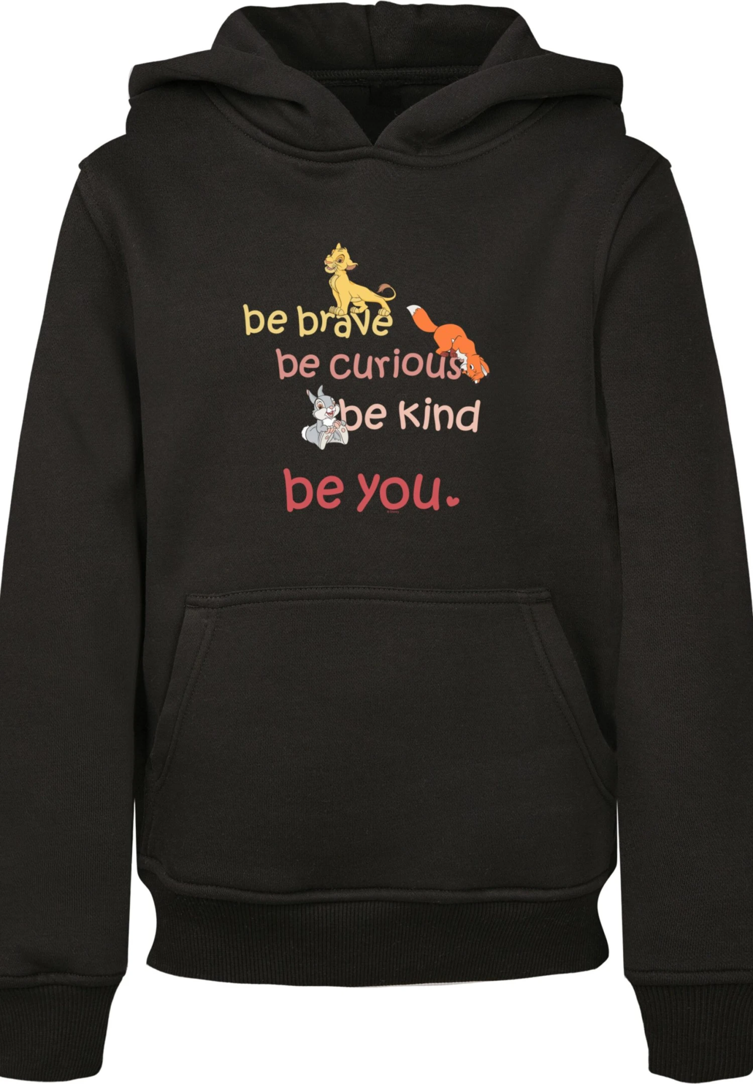 F4NT4STIC Disney Classics Be Brave Be Curious - Hoodie - Black 8 F4NT4STIC Disney Classics Be Brave Be Curious - Hoodie - Black - Afbeelding 6