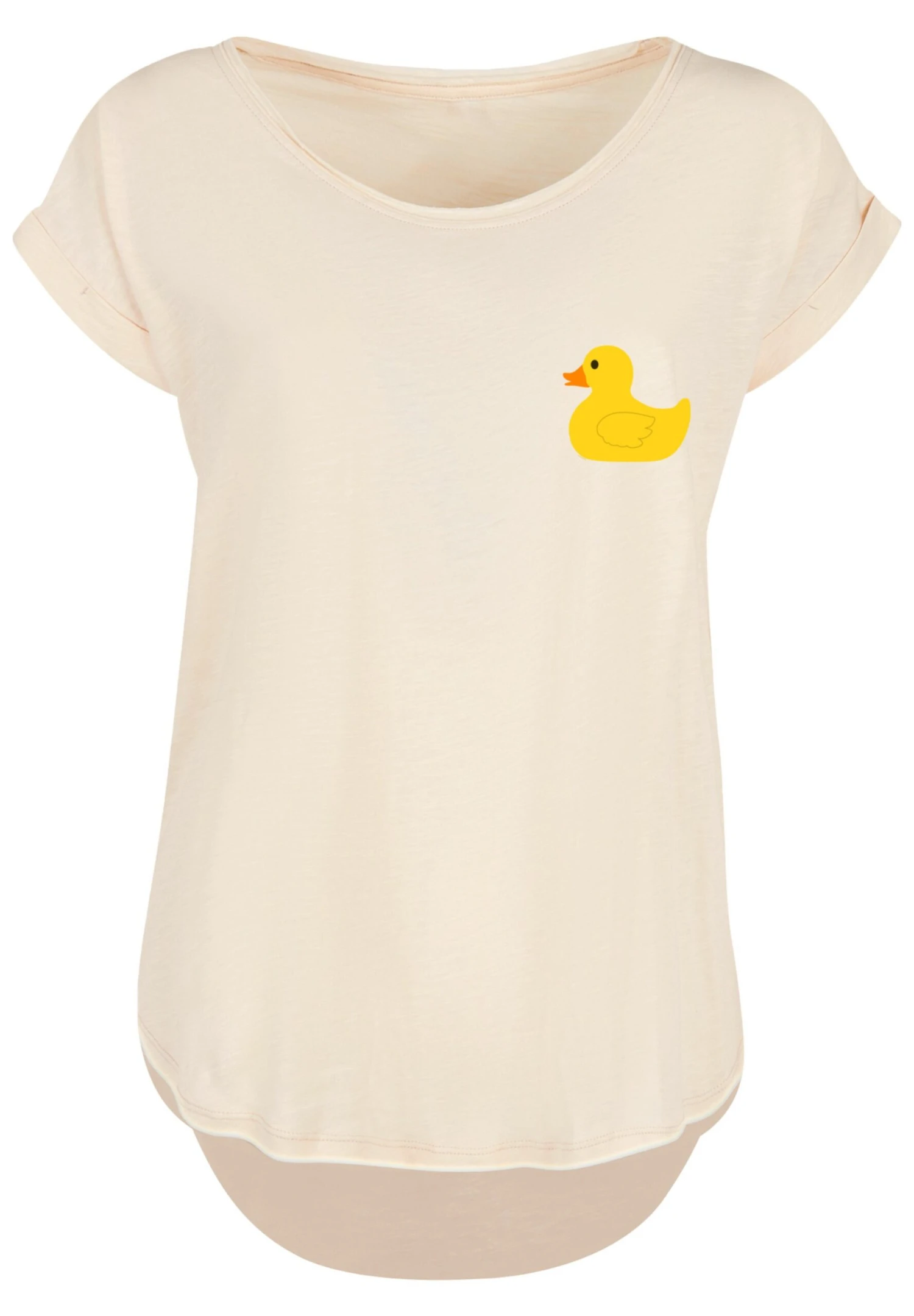 F4NT4STIC Yellow Rubber Duck Long- T-Shirt Print - Whitesand 8 F4NT4STIC Yellow Rubber Duck Long- T-Shirt Print - Whitesand - Afbeelding 6