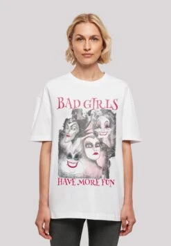 F4NT4STIC Disney Have More Fun - T-Shirt Print - White