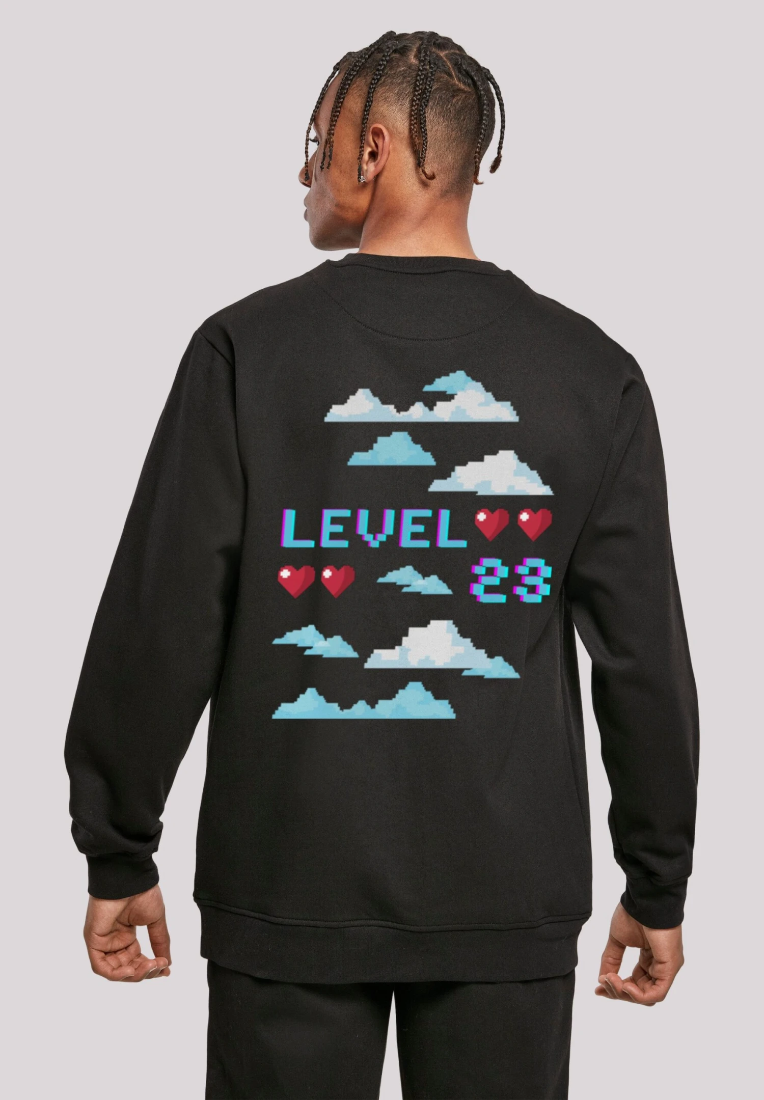 F4NT4STIC Happy New Year Silvester- Sweater - Black 3 F4NT4STIC Happy New Year Silvester- Sweater - Black