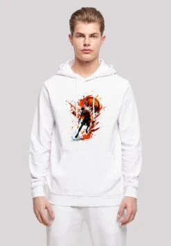 F4NT4STIC Basketball Splash - Hoodie - Weiß
