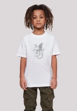 F4NT4STIC Harry Potter Dragon Line Art - T-Shirt Print - White 10 F4NT4STIC Harry Potter Dragon Line Art - T-Shirt Print - White -F4Nt4Stic 43f8448e509741fbb5161d9e36c183ae