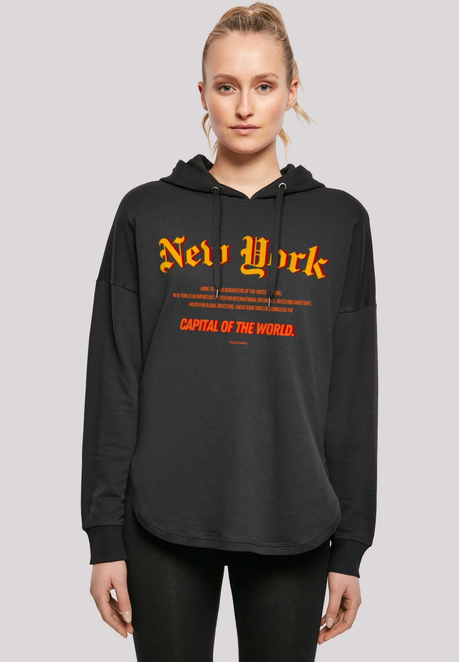 F4NT4STIC New York Oversize- Hoodie - Schwarz 3 F4NT4STIC New York Oversize- Hoodie - Schwarz