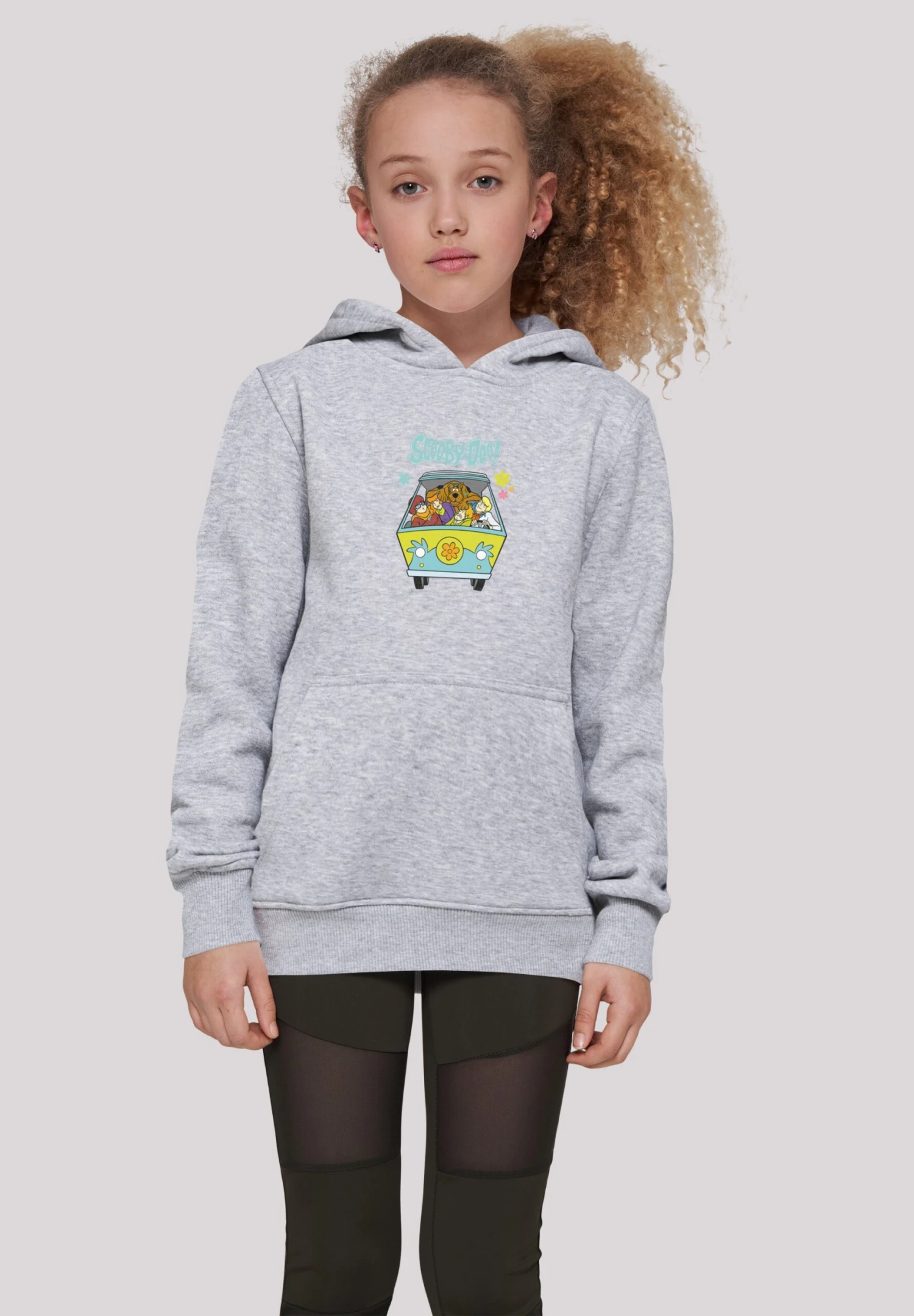 F4NT4STIC Scooby Doo Mystery Machine Group - Hoodie - Heather Grey 4 F4NT4STIC Scooby Doo Mystery Machine Group - Hoodie - Heather Grey - Afbeelding 2