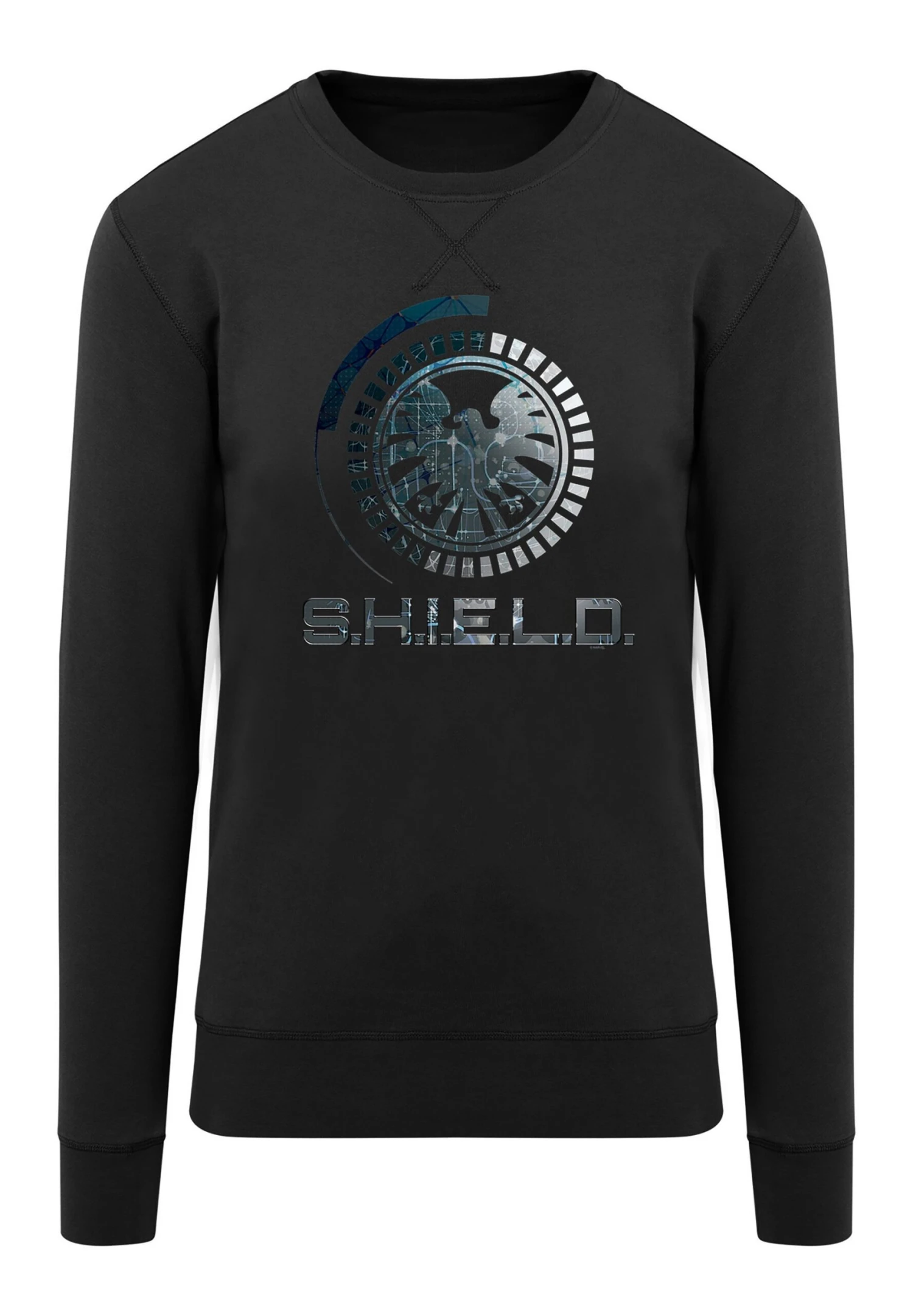 F4NT4STIC Marvel Avengers Shield CircuitsPremium Superhelden Iron Man - Sweater - Black 4 F4NT4STIC Marvel Avengers Shield CircuitsPremium Superhelden Iron Man - Sweater - Black - Afbeelding 2