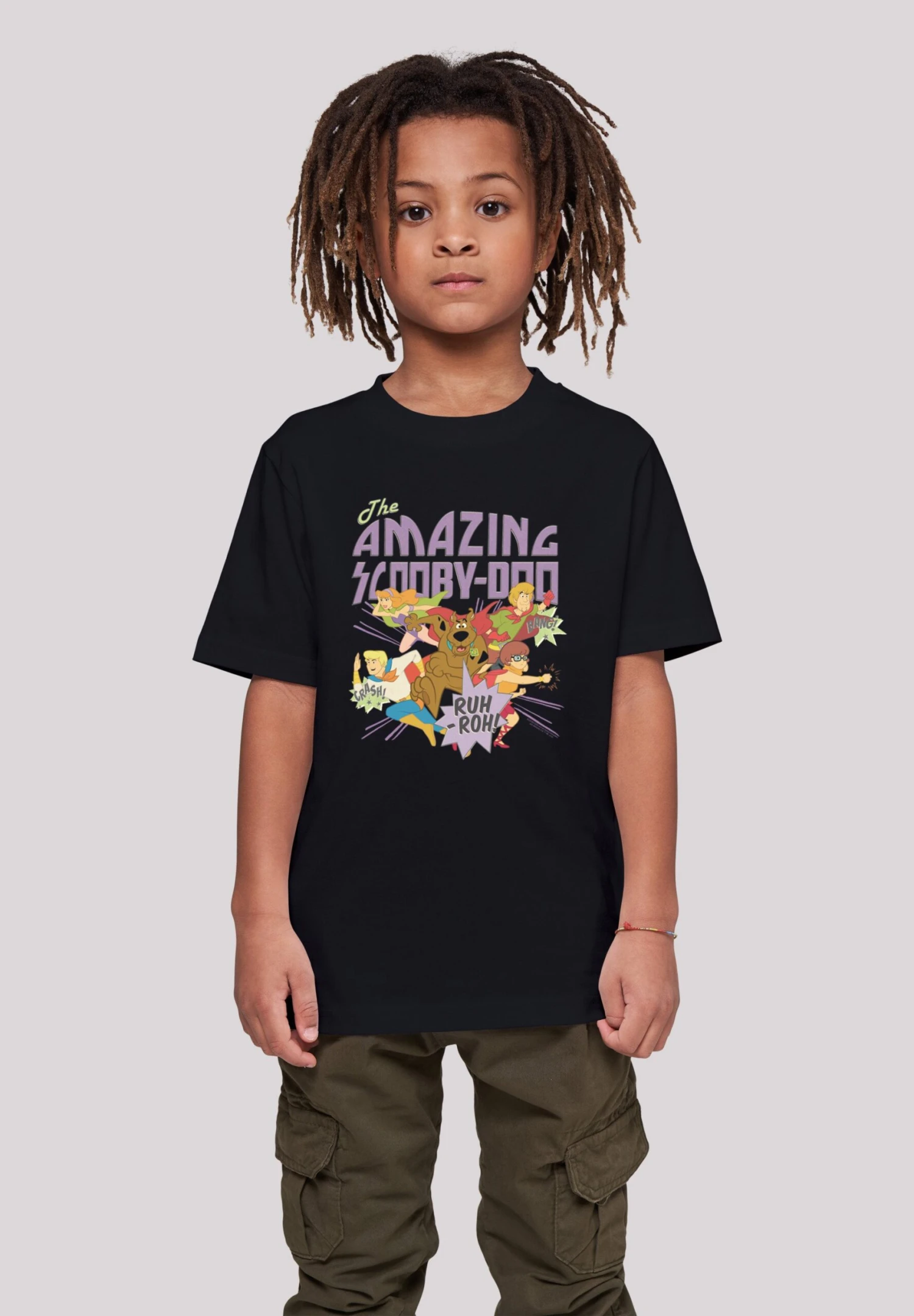 F4NT4STIC Scooby Doo The Amazing Scooby - T-Shirt Print - Black 4 F4NT4STIC Scooby Doo The Amazing Scooby - T-Shirt Print - Black - Afbeelding 2