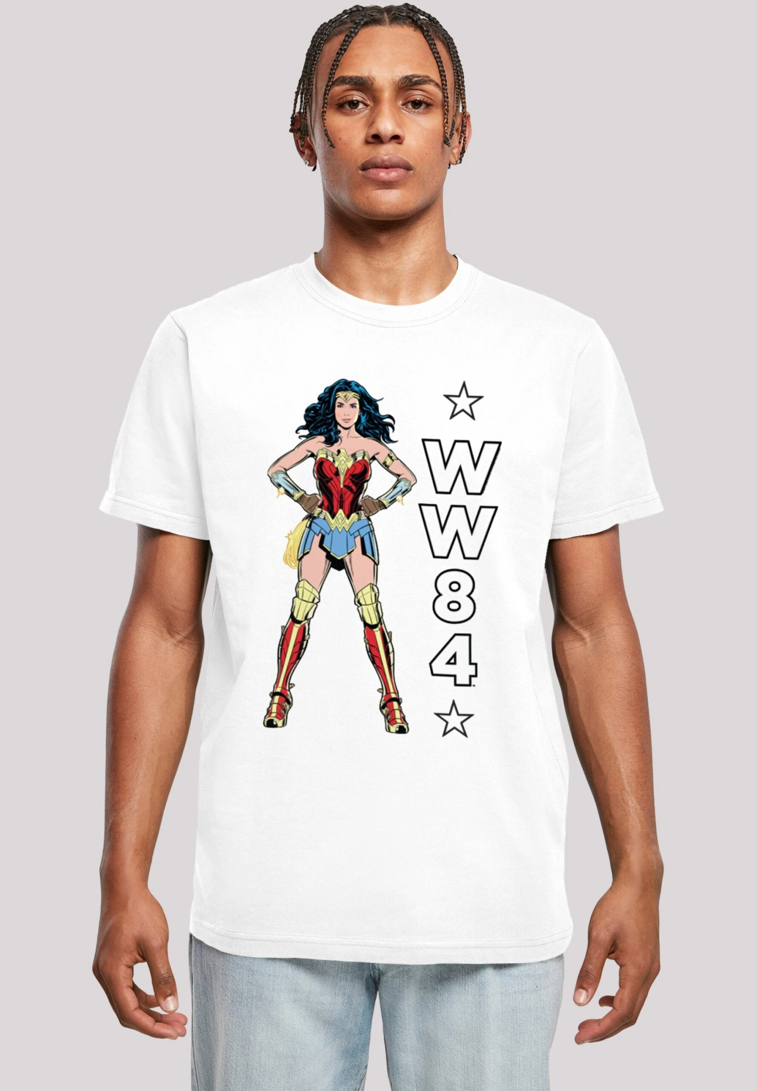 F4NT4STIC Dc ComicsWoman - T-Shirt Print - White 3 F4NT4STIC Dc ComicsWoman - T-Shirt Print - White