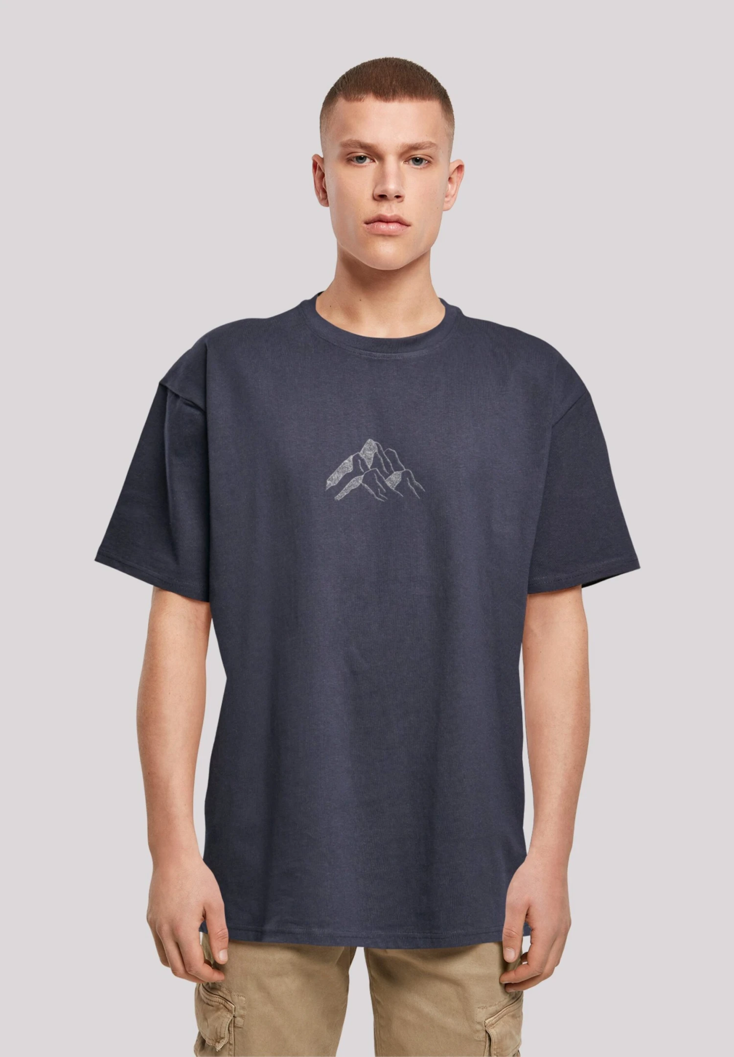F4NT4STIC Mountain Berge Urlaub Winter Schnee Ski - T-Shirt Print - Navy 3 F4NT4STIC Mountain Berge Urlaub Winter Schnee Ski - T-Shirt Print - Navy