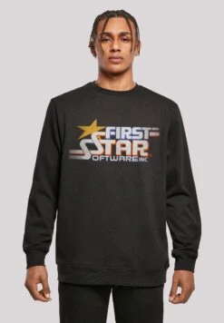 F4NT4STIC Retro Gaming Firststar Inc - Sweater - Black