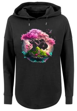 F4NT4STIC Kirschblüten Baum- Hoodie - Schwarz -F4Nt4Stic 4ab9b585649749fcbc5793c036891440