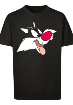 F4NT4STIC Looney Tunes Sylvester - T-Shirt Print - Black -F4Nt4Stic 4ac9004436004437890ca714e01fd1b8