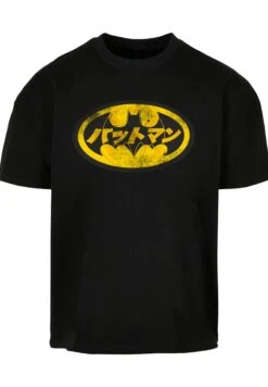 F4NT4STIC Dc Comics Batman Japanese Logo - T-Shirt Print - Black -F4Nt4Stic 4ae9180642814382a8ebfcea61fde18b
