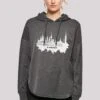 F4NT4STIC Cities Collection - Hamburg Skyline - Hoodie - Charcoal -F4Nt4Stic 4b39353029da4130888f8992a3172d4c