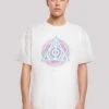 F4NT4STIC Harry Potter Neon Deathly Hollows - T-Shirt Print - White -F4Nt4Stic 4da8117252264d9c99a3a253994113f5